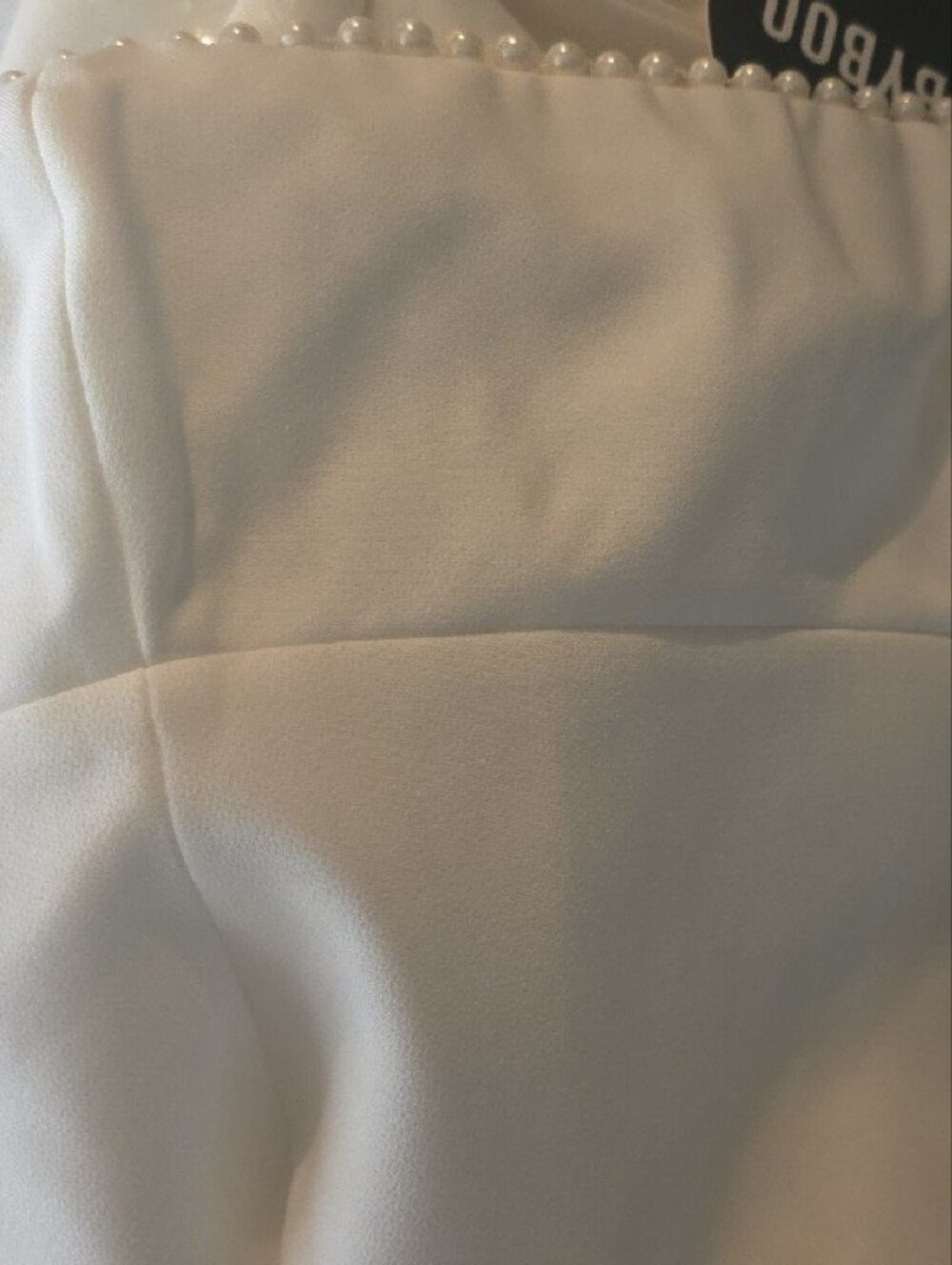 Babyboo Magnolia Maxi Weeding Ivory Bow Dress - Picture 12 of 15